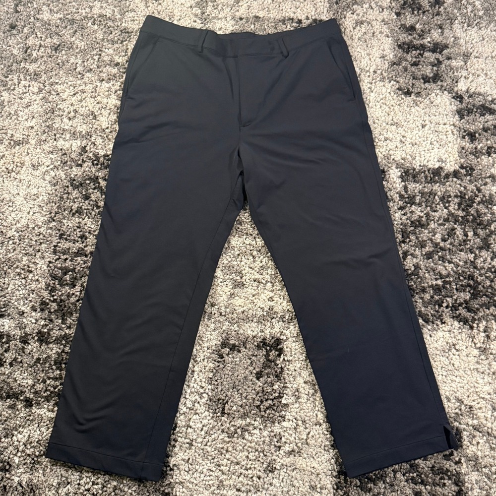 Under Armour Storm Golf Pants Mens 42x30 Black Water Repellent Stretch Trousers